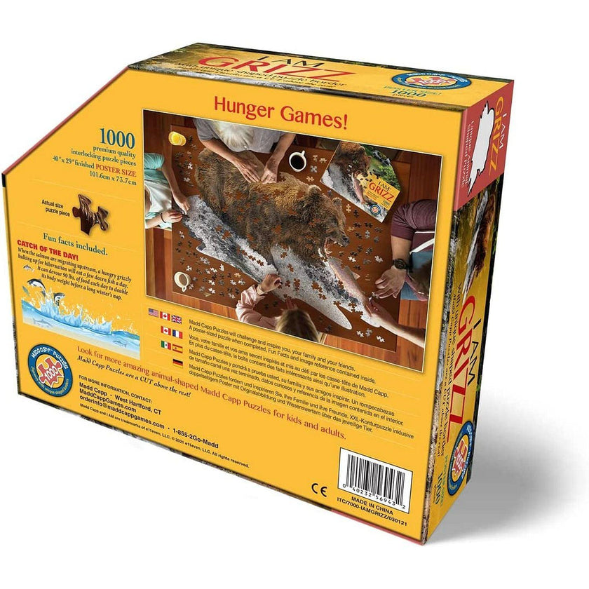 Madd Capp Puzzles - I Am Grizz (1000-Piece Puzzle)