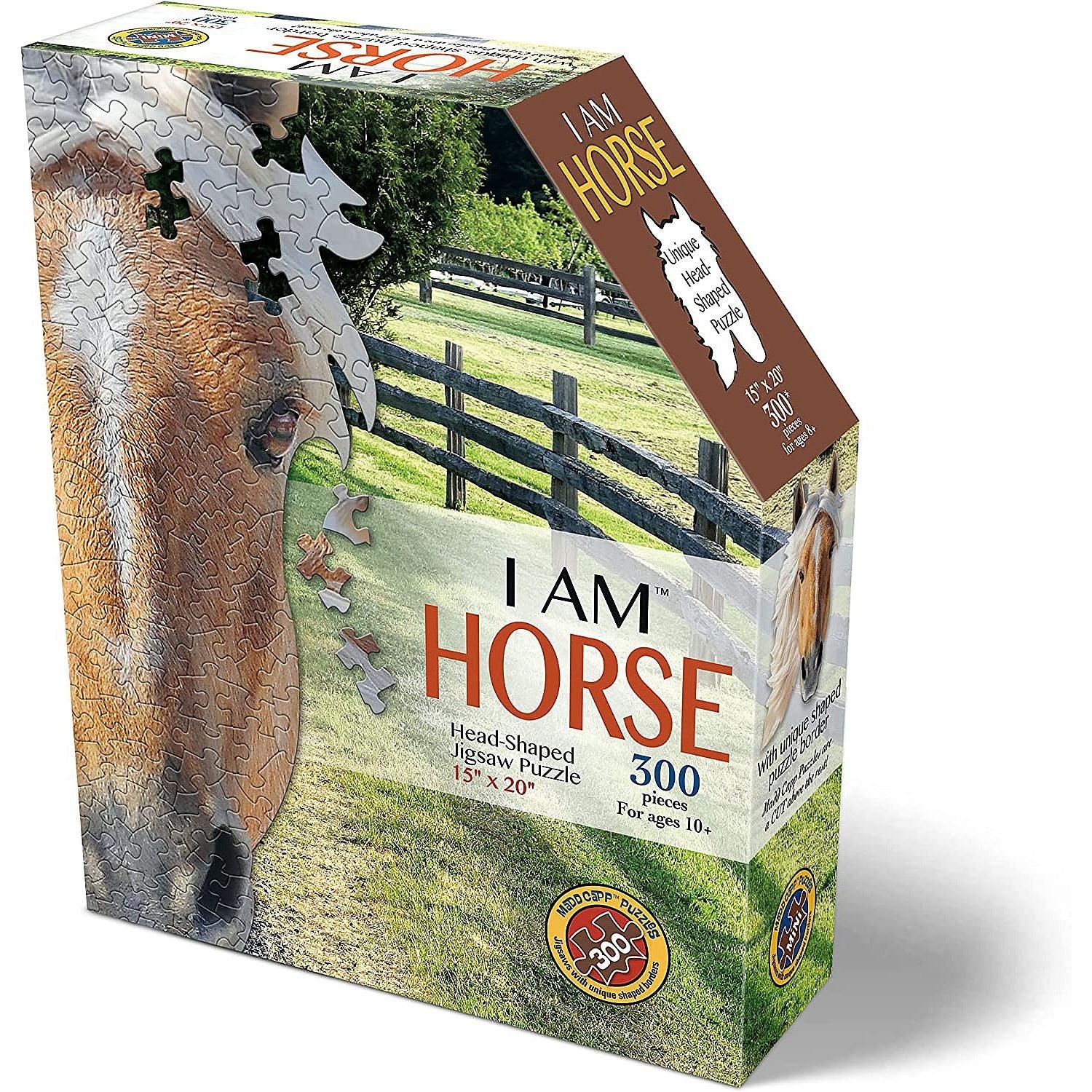 Madd Capp Puzzles - I Am Horse (300-Piece Puzzle)