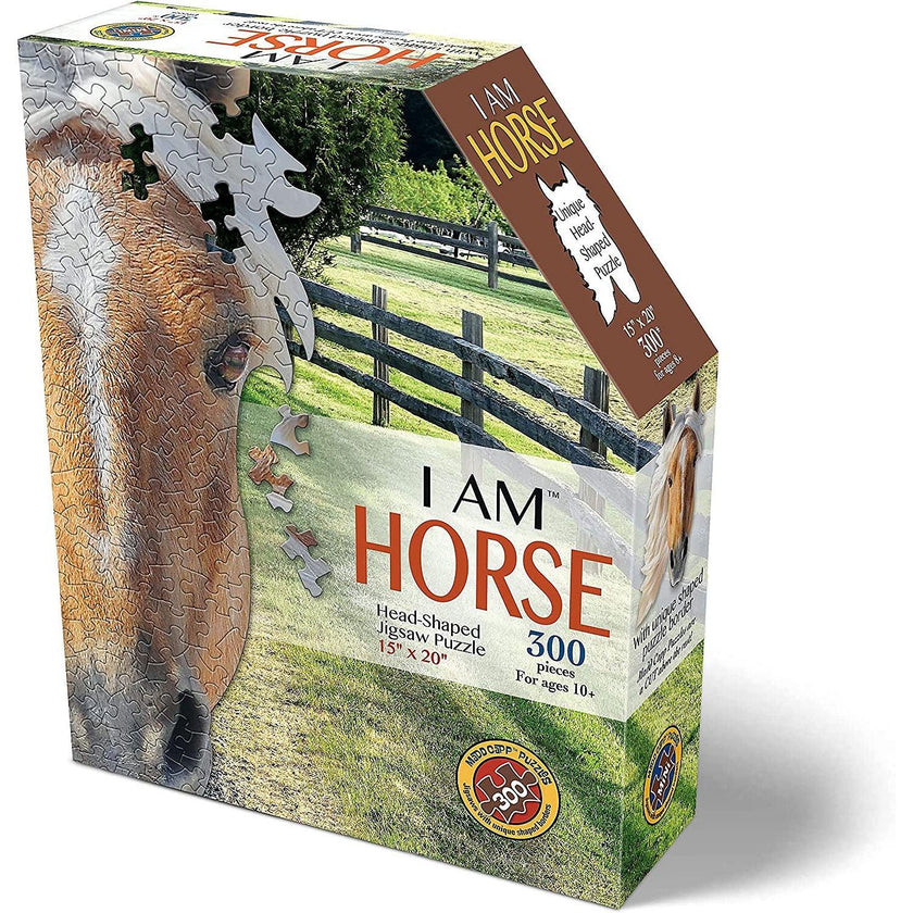 Madd Capp Puzzles - I Am Horse (300-Piece Puzzle)