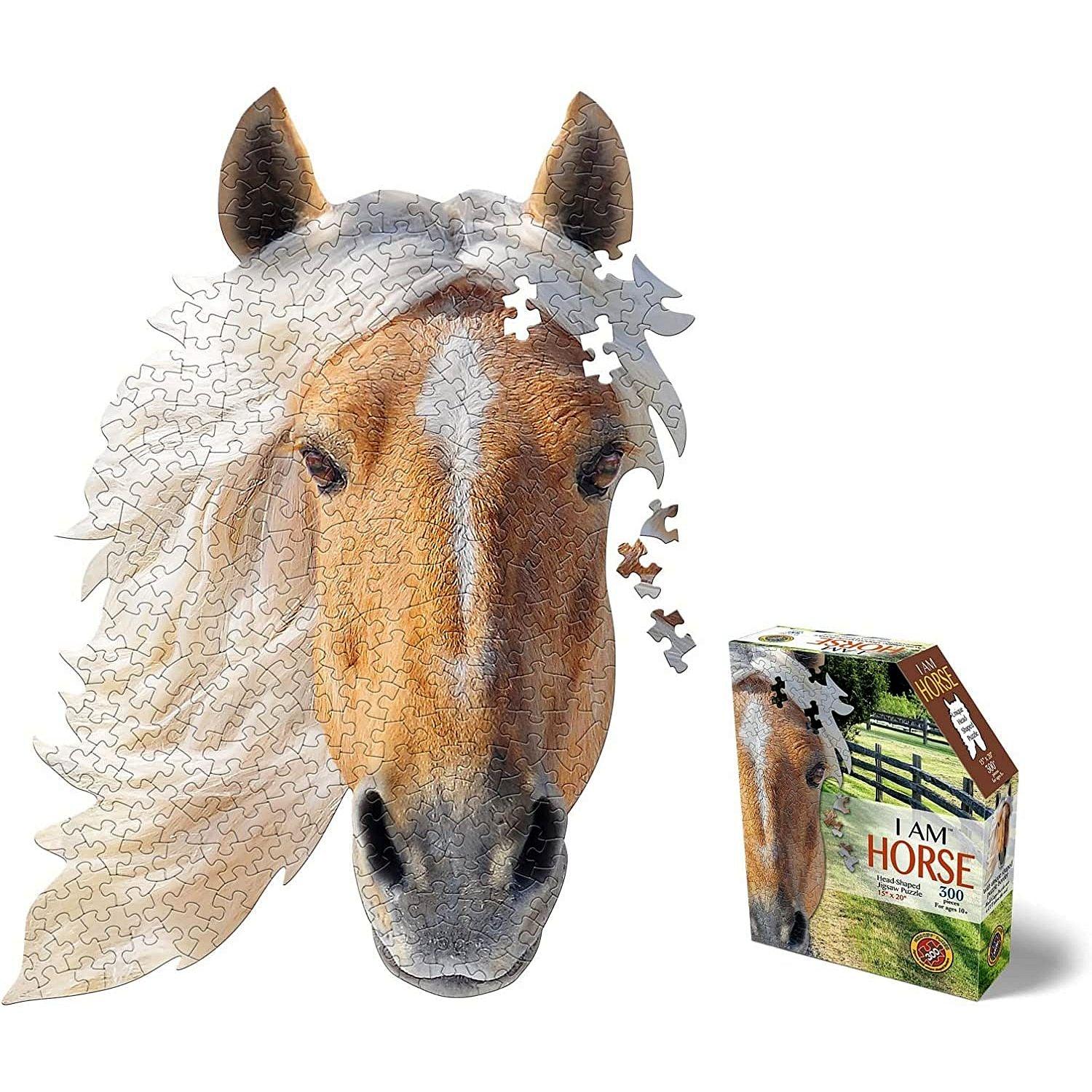 Madd Capp Puzzles - I Am Horse (300-Piece Puzzle)