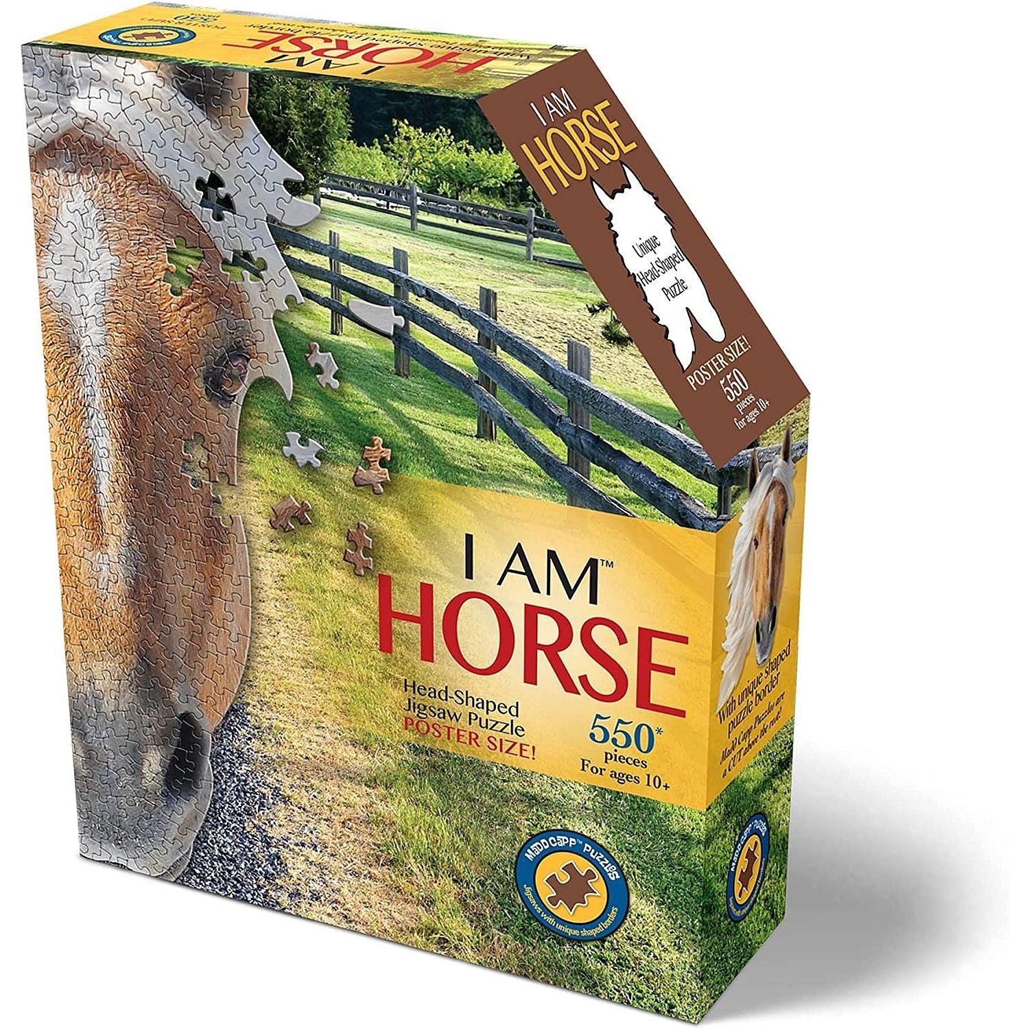 Madd Capp Puzzles - I Am Horse (550-Piece Puzzle)