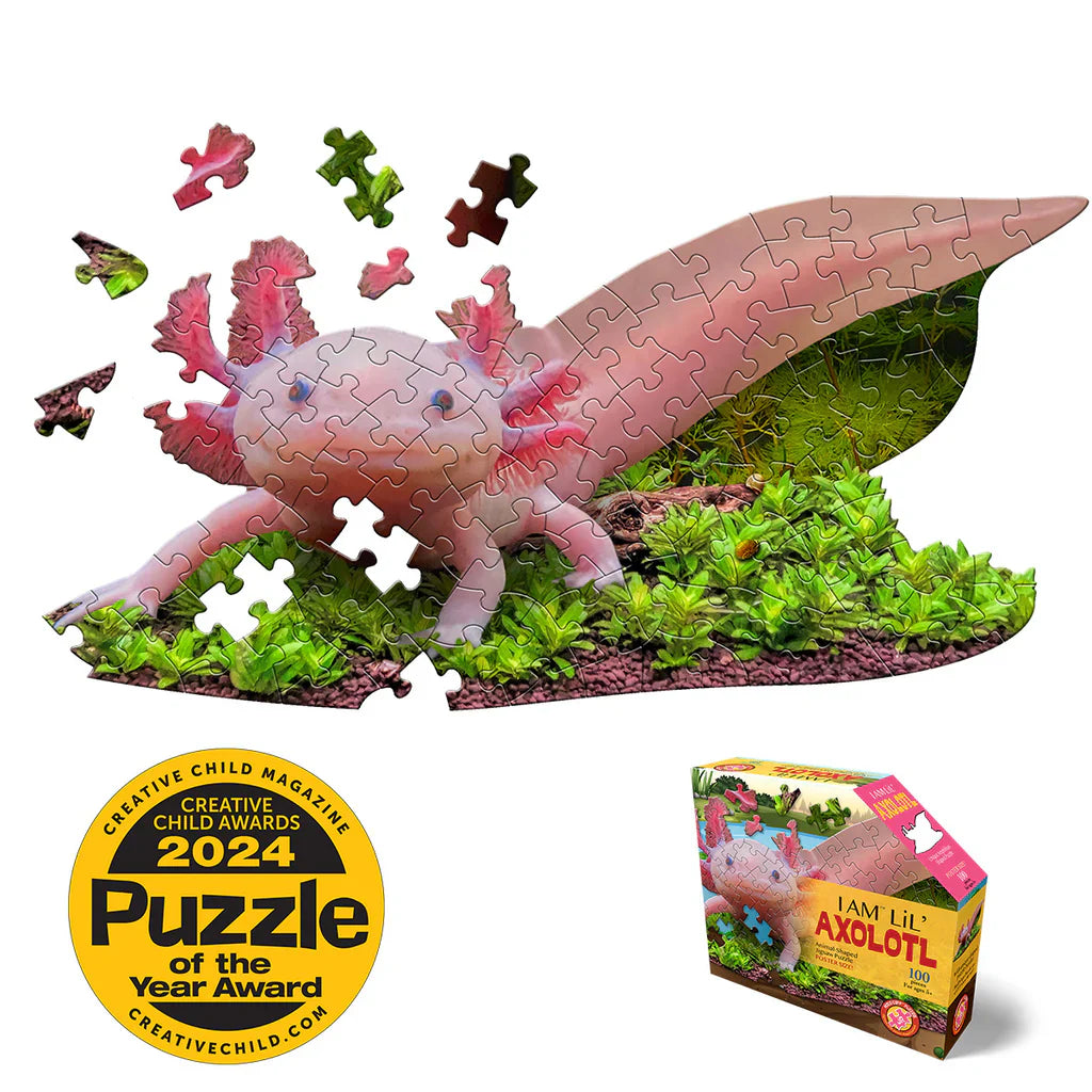 Madd Capp Puzzles - I Am Lil' Axolotl (100 Pc)