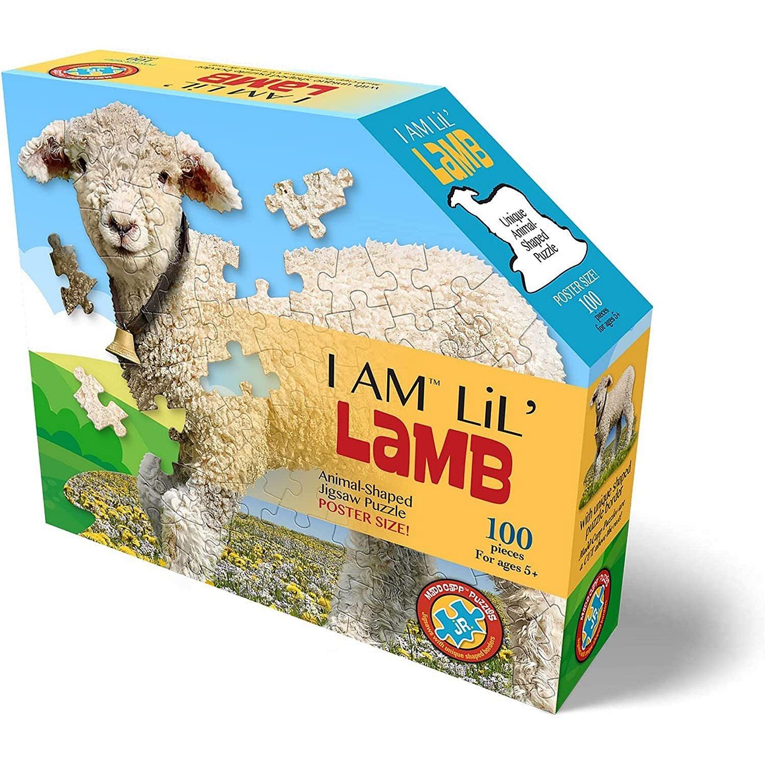 Madd Capp Puzzles - I Am Lil Lamb (100-Piece Puzzle)