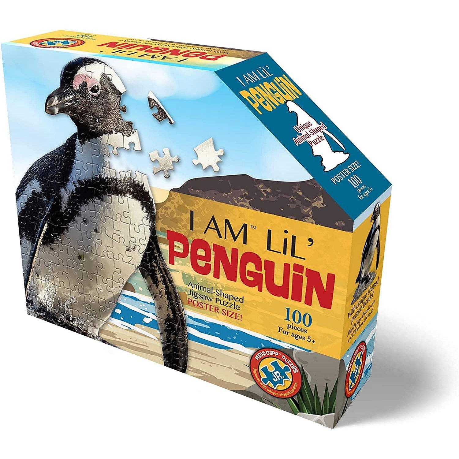 Madd Capp Puzzles - I Am Lil Penguin (100-Piece Puzzle)