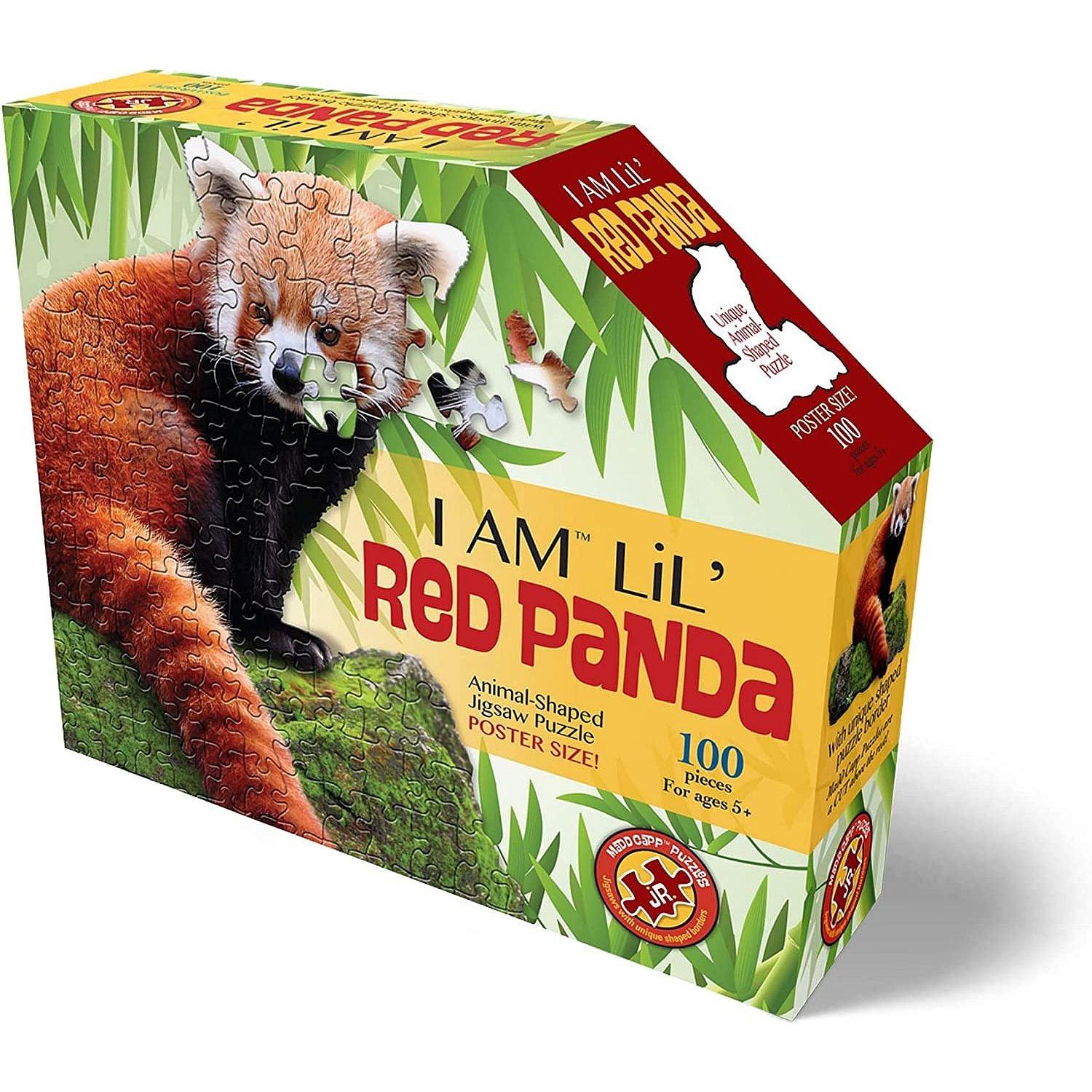 Madd Capp Puzzles - I Am Lil Red Panda (100-Piece Puzzle)