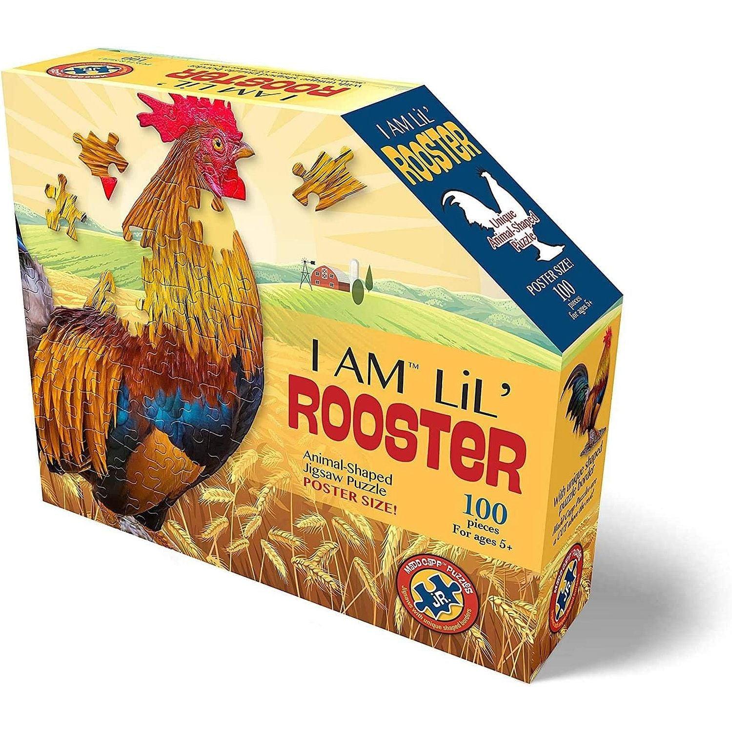 Madd Capp Puzzles - I Am Lil Rooster (100-Piece Puzzle)