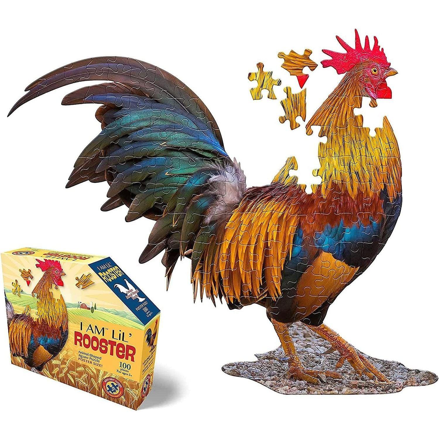 Madd Capp Puzzles - I Am Lil Rooster (100-Piece Puzzle)