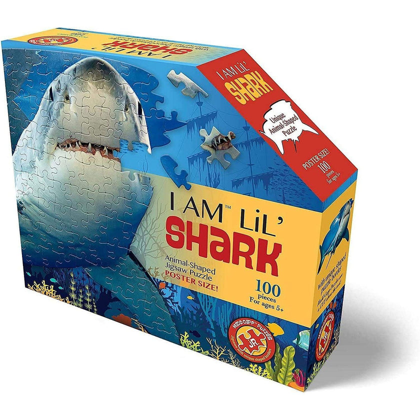 Madd Capp Puzzles - I Am Lil Shark (100-Piece Puzzle)