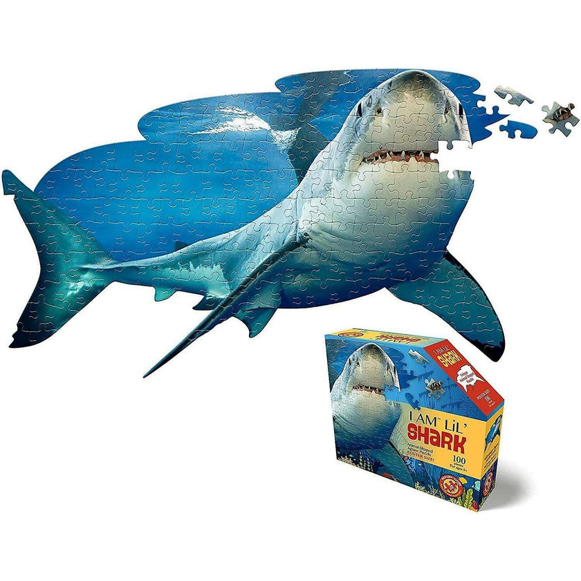 Madd Capp Puzzles - I Am Lil Shark (100-Piece Puzzle)