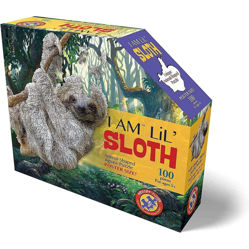 Madd Capp Puzzles - I Am Lil Sloth (100-Piece Puzzle)