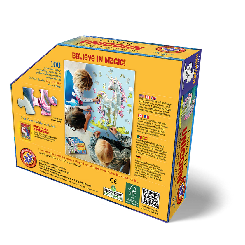 Madd Capp Puzzles - I Am Lil' Unicorn (100 Pc)