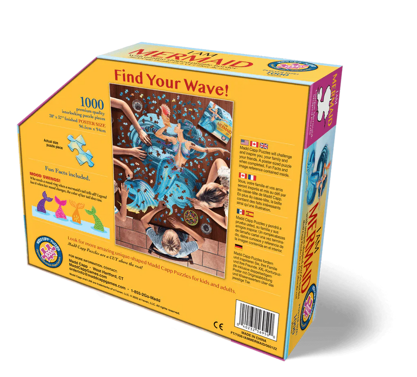Madd Capp Puzzles - I Am Mermaid (1000 Pc)