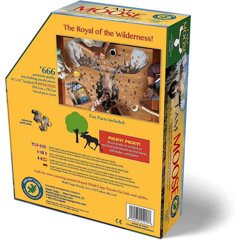 Madd Capp Puzzles - I Am Moose (700-Piece Puzzle)