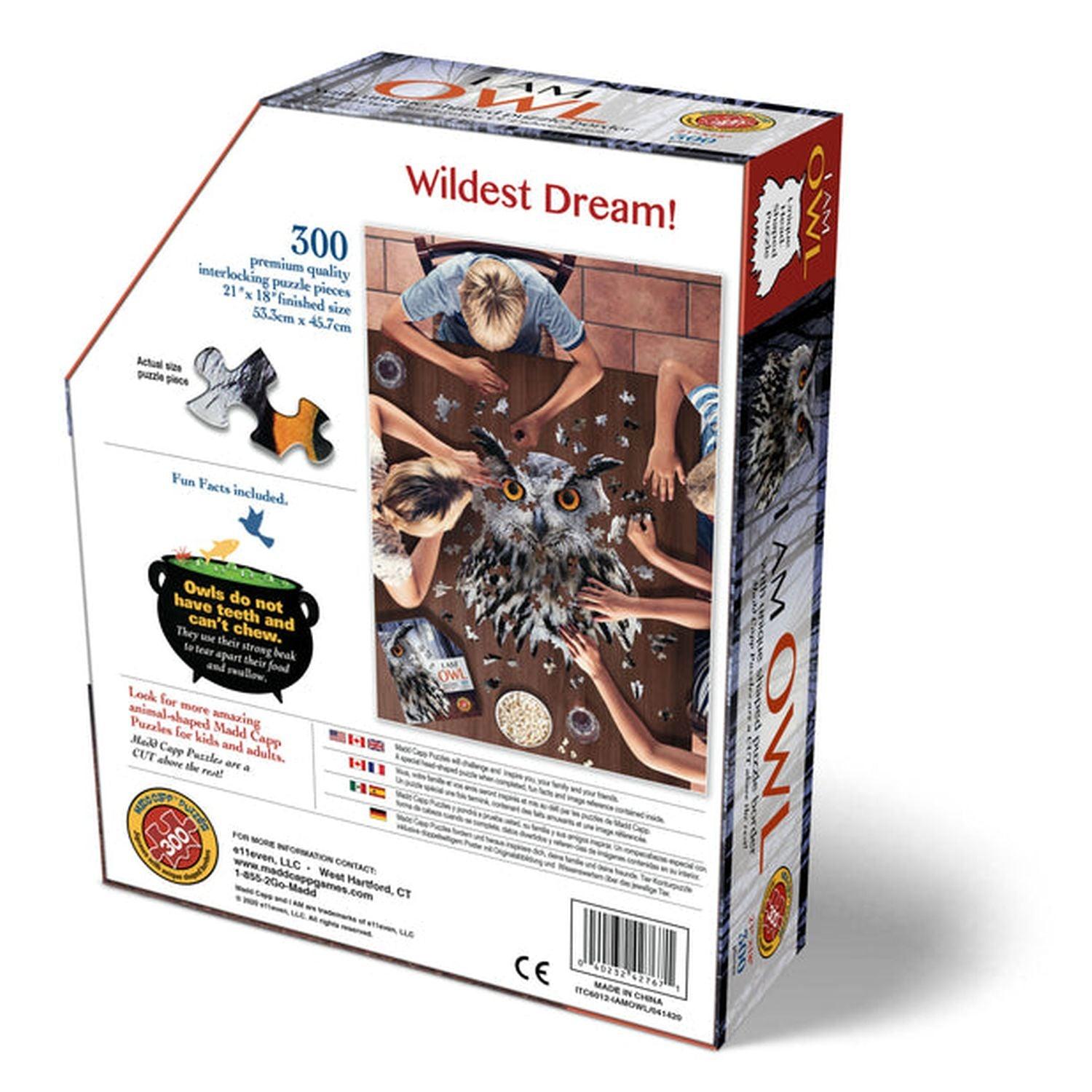 Madd Capp Puzzles - I Am Owl (300-Piece Puzzle)