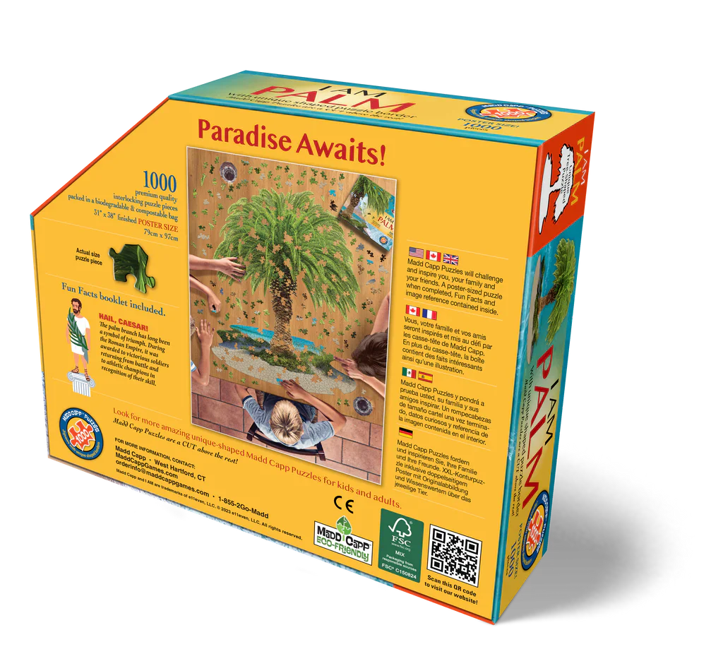 Madd Capp Puzzles - I Am Palm (1000 Pc)