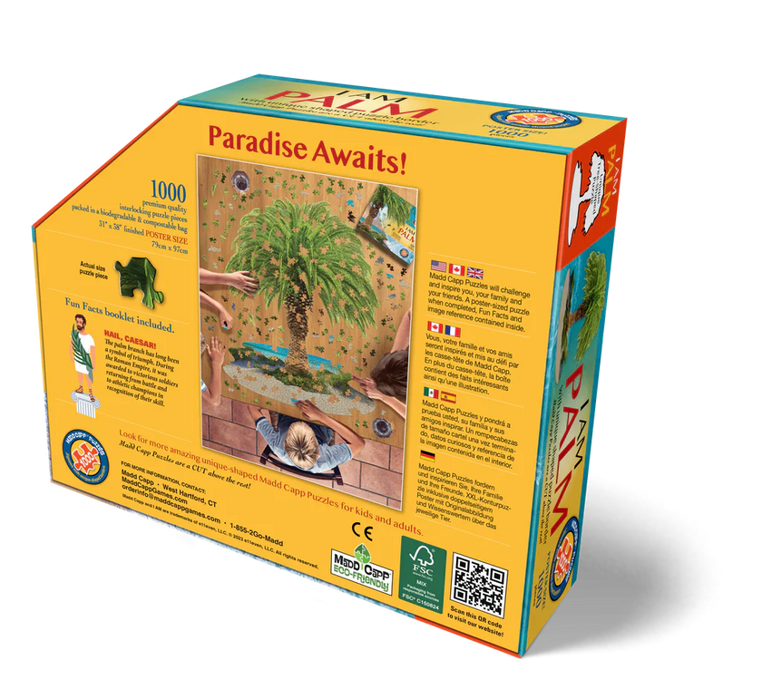 Madd Capp Puzzles - I Am Palm (1000 Pc)