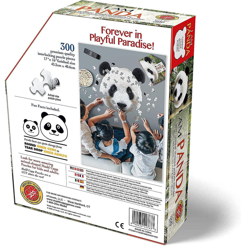 Madd Capp Puzzles - I Am Panda (300-Piece Puzzle)