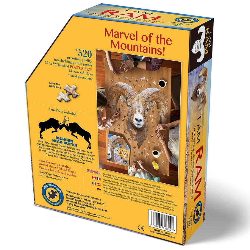 Madd Capp Puzzles - I Am Ram (550-Piece Puzzle)