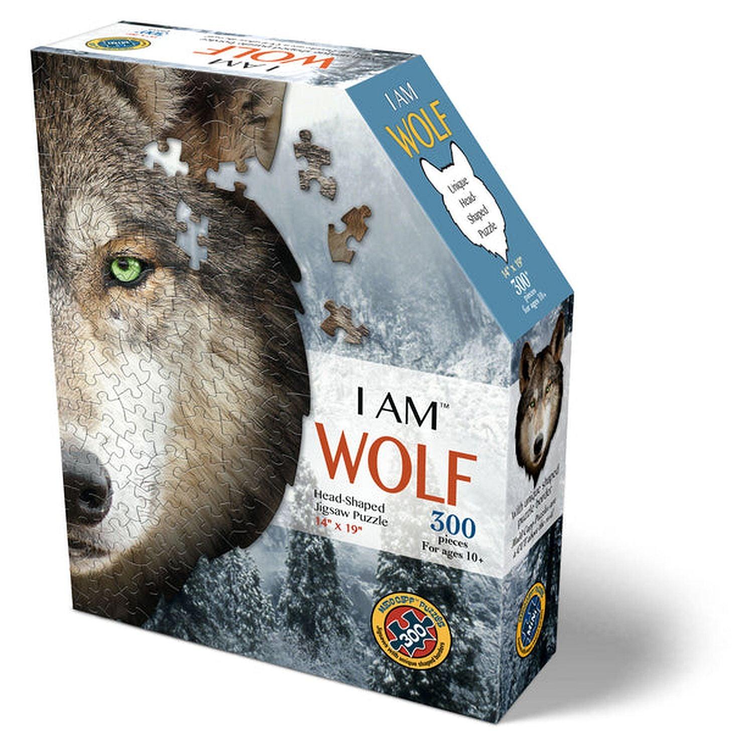 Madd Capp Puzzles - I Am Wolf (300-Piece Puzzle)