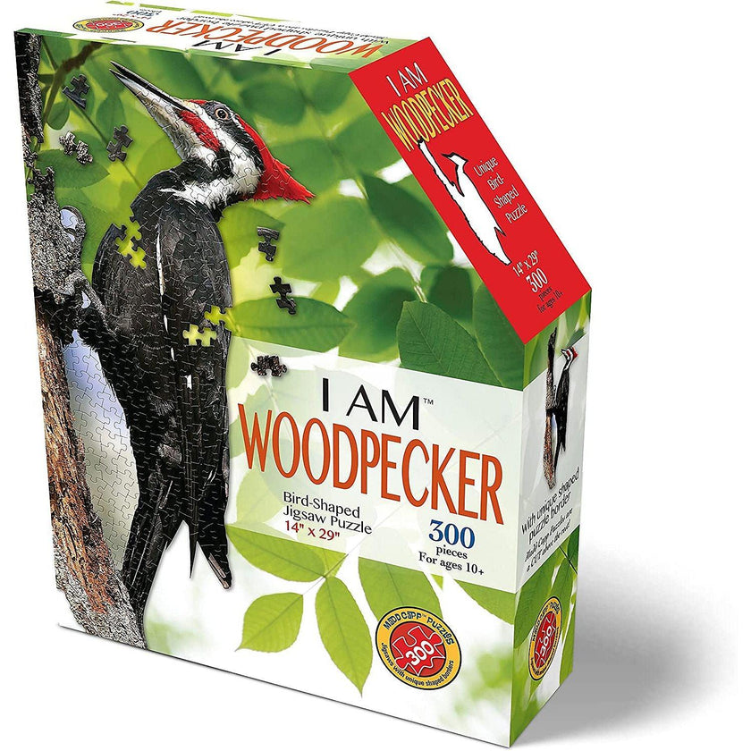 Madd Capp Puzzles - I Am Woodpecker (300-Piece Puzzle)