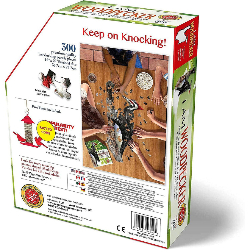 Madd Capp Puzzles - I Am Woodpecker (300-Piece Puzzle)
