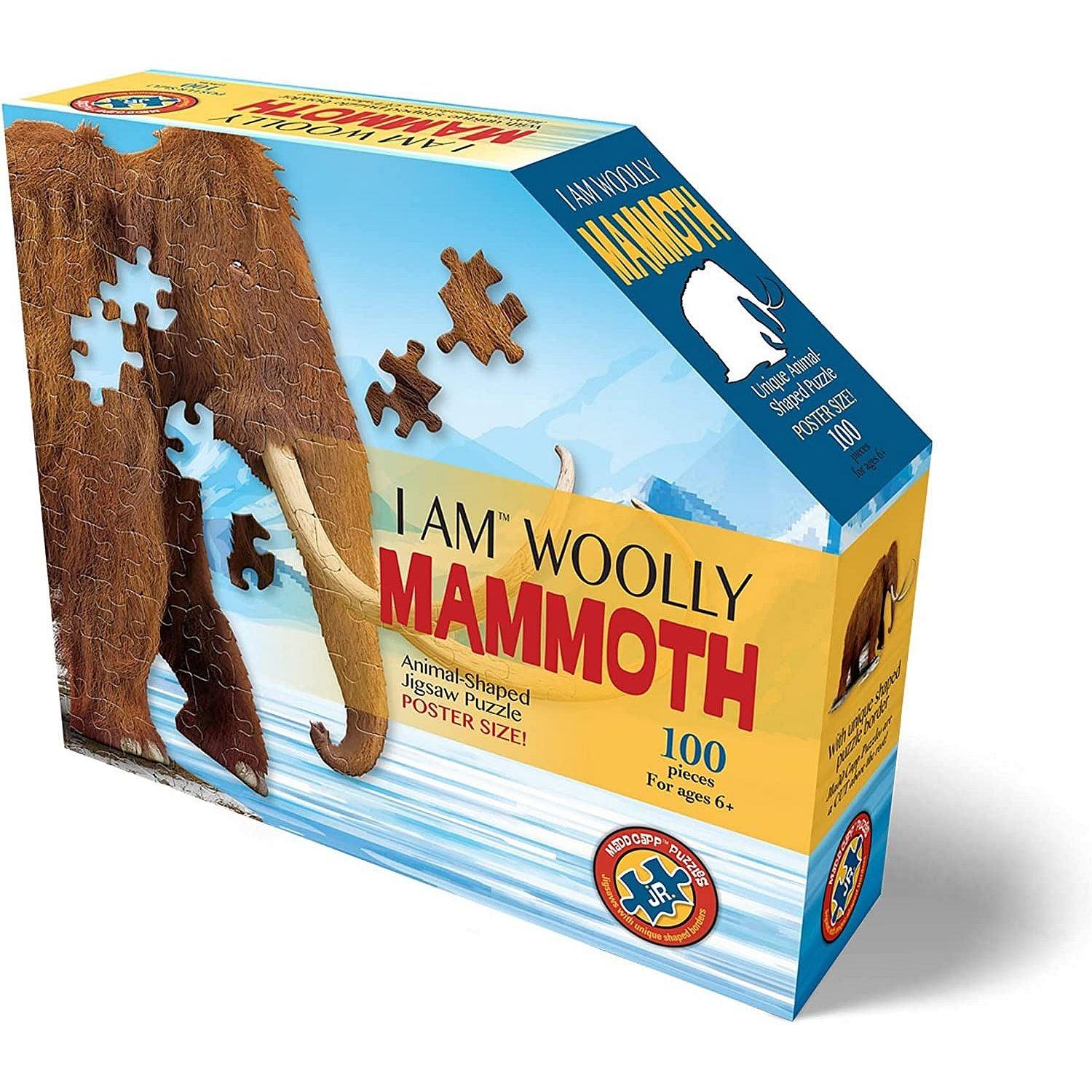 Madd Capp Puzzles - I Am Woolly Mammoth (100-Piece Puzzle)