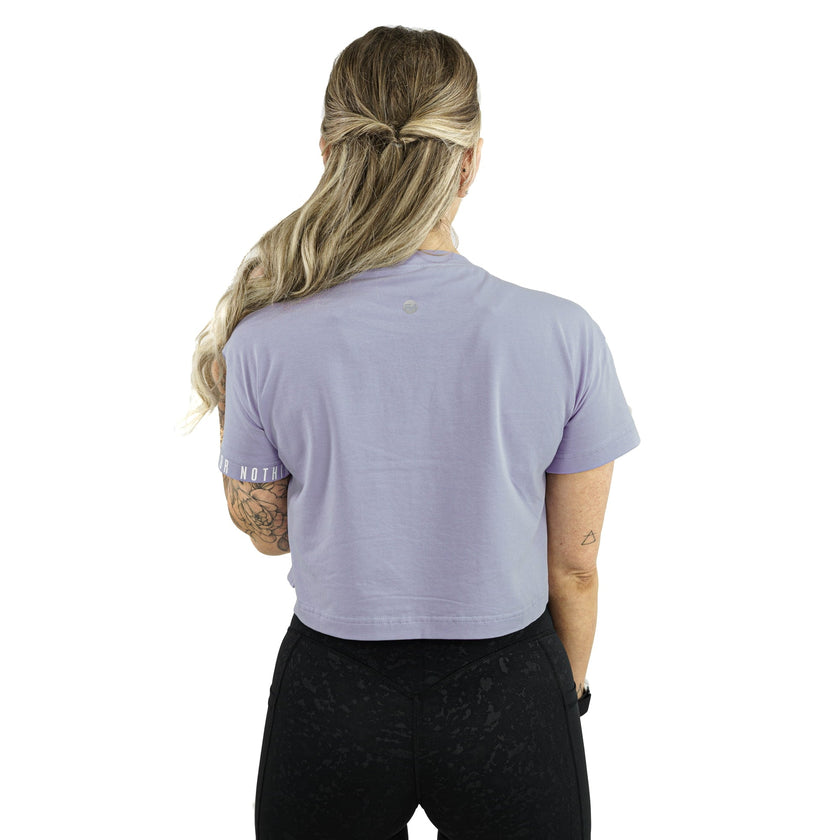 T-shirt court Madi, couleur lavande.