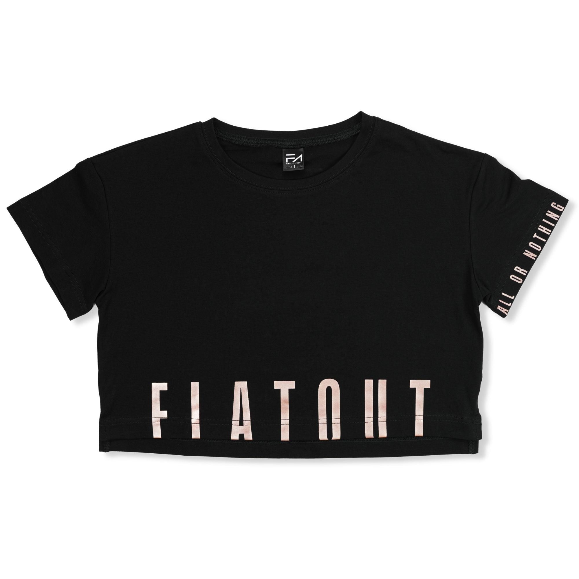 T-shirt court Madi, noir.