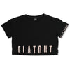 T-shirt court Madi, noir.