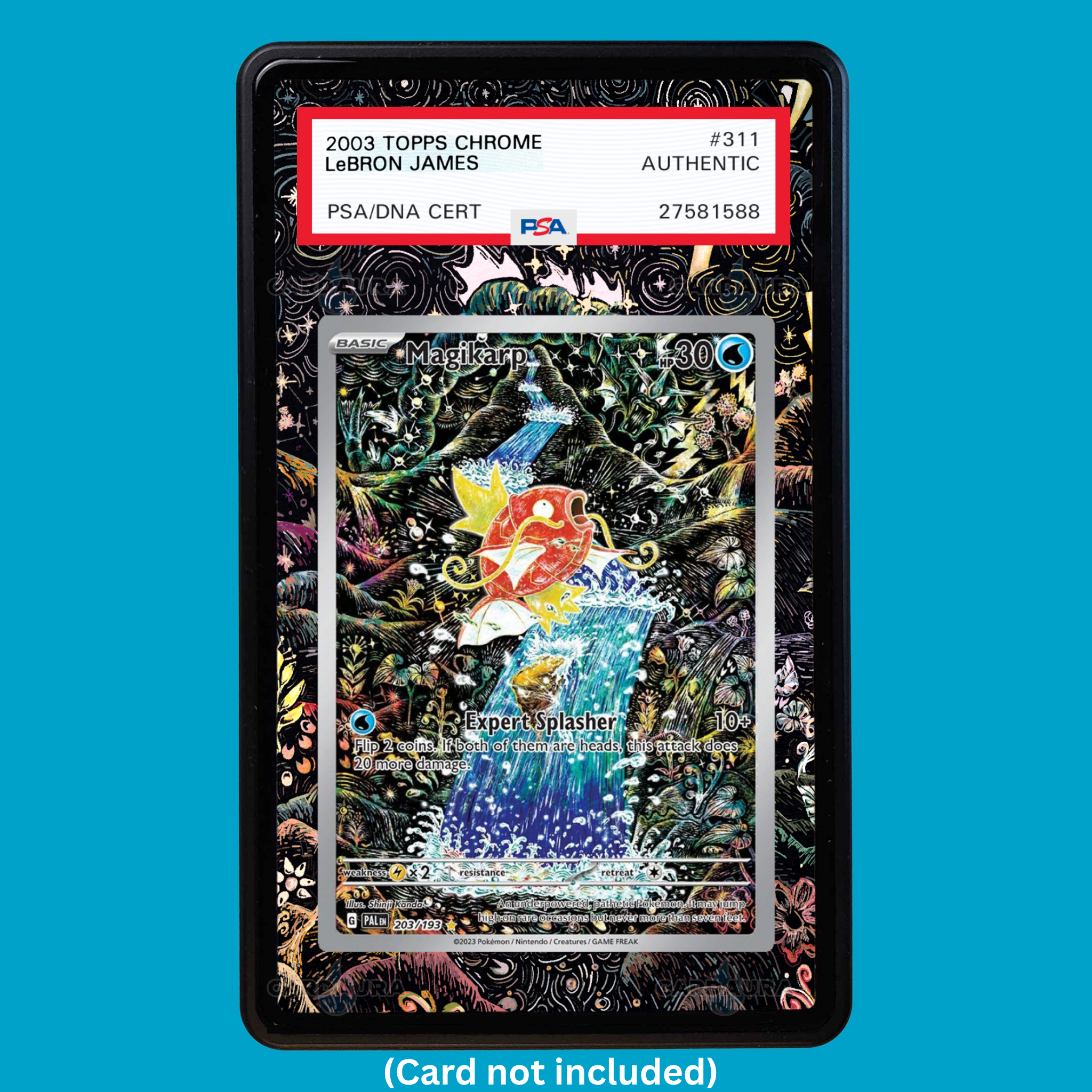 Magikarp 203/193 Paldea Evolved (Graded) Display Case