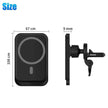Magnetic Wireless Car Vent Phone Holder + Fast Charger