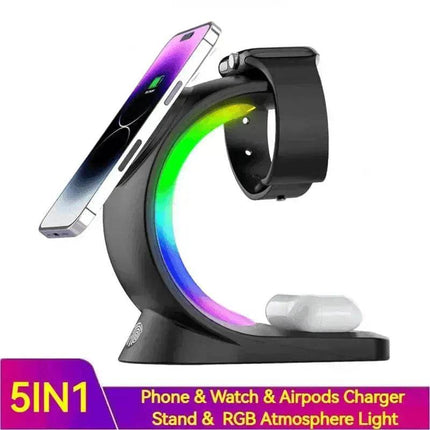 Magnetic Wireless Charger for Phone, AirPods, Watch