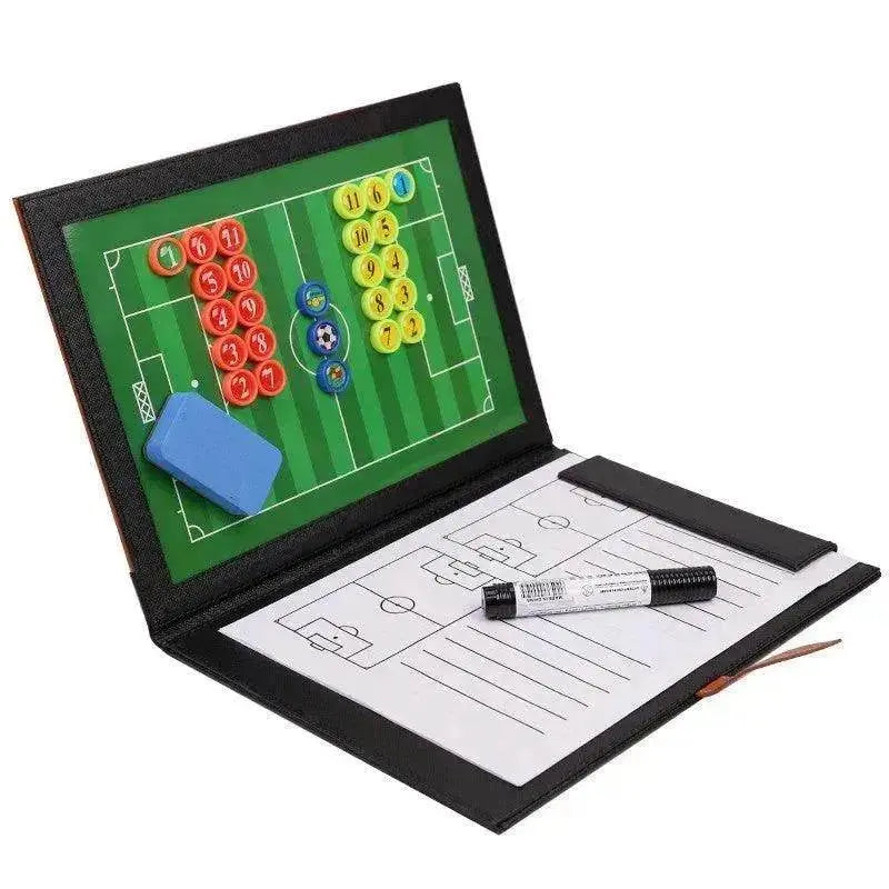 Magnetic leather football tactical board
