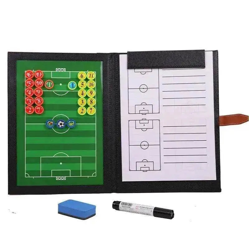 Magnetic leather football tactical board