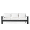 Magnolia Black Aluminum Sofa with Sunbrella® Cushions