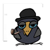 Greeting Card - Magritte Bird (Ceci n'est pas un oiseau)