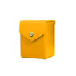 Ra Yellow Deck Box - Hard Shell - Textured Vegan Leather