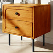 Savana 2 - Drawer Solid Wood Nightstand