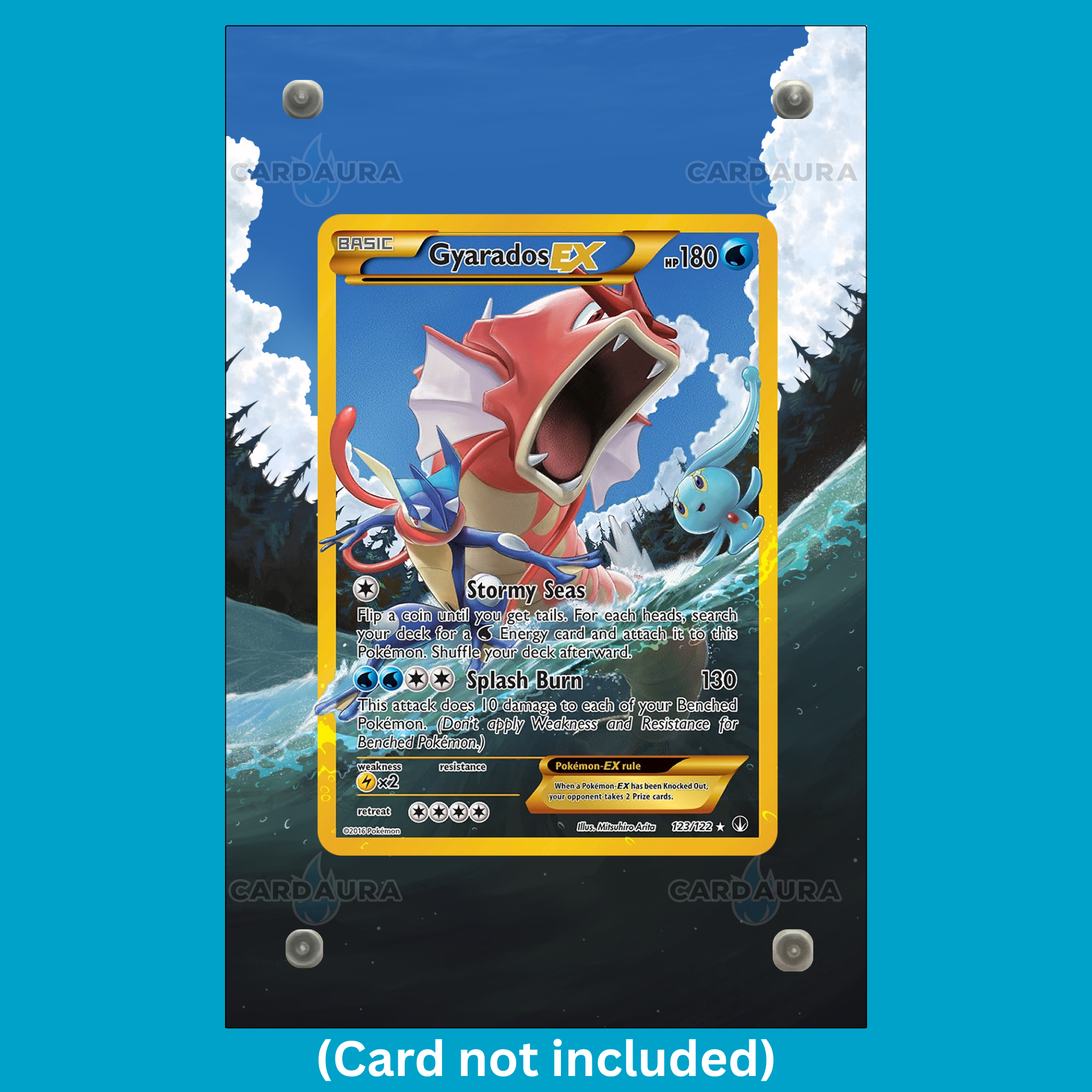 Gyarados EX 123/122 BREAKpoint (Ungraded) Display Case