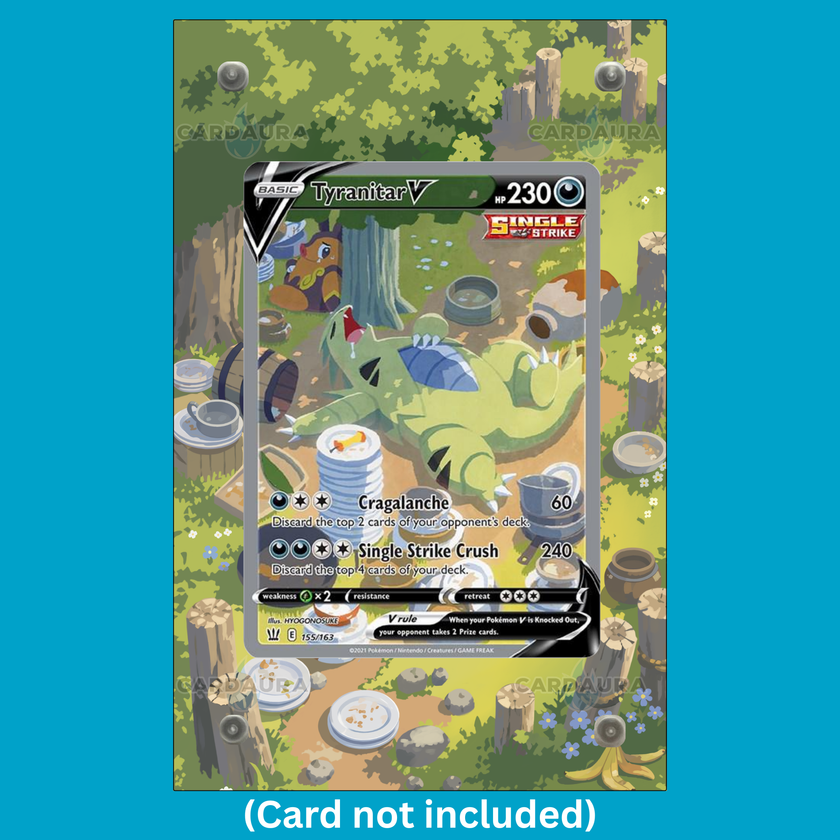 Tyranitar V 155/163 Battle Styles (Ungraded) Display Case