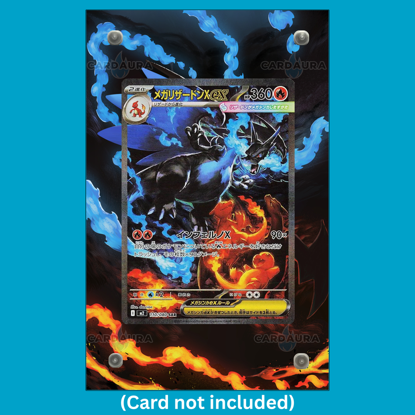 Mega Charizard X EX 125/094 (Ungraded) Display Case