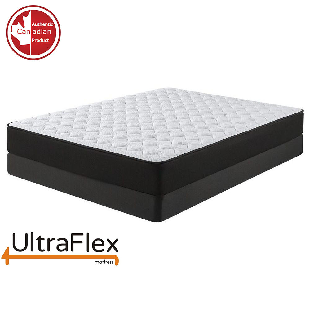 UltraFlex® PURITY -  Spinal Care Orthopedic Cool Gel, Pressure Relief Foam Encased, Multiple spinal Posture Support, LowMotion Transfer quilting, Natural Foam Blend, Comfort+, Eco-Friendly Mattress (Made in Canada)