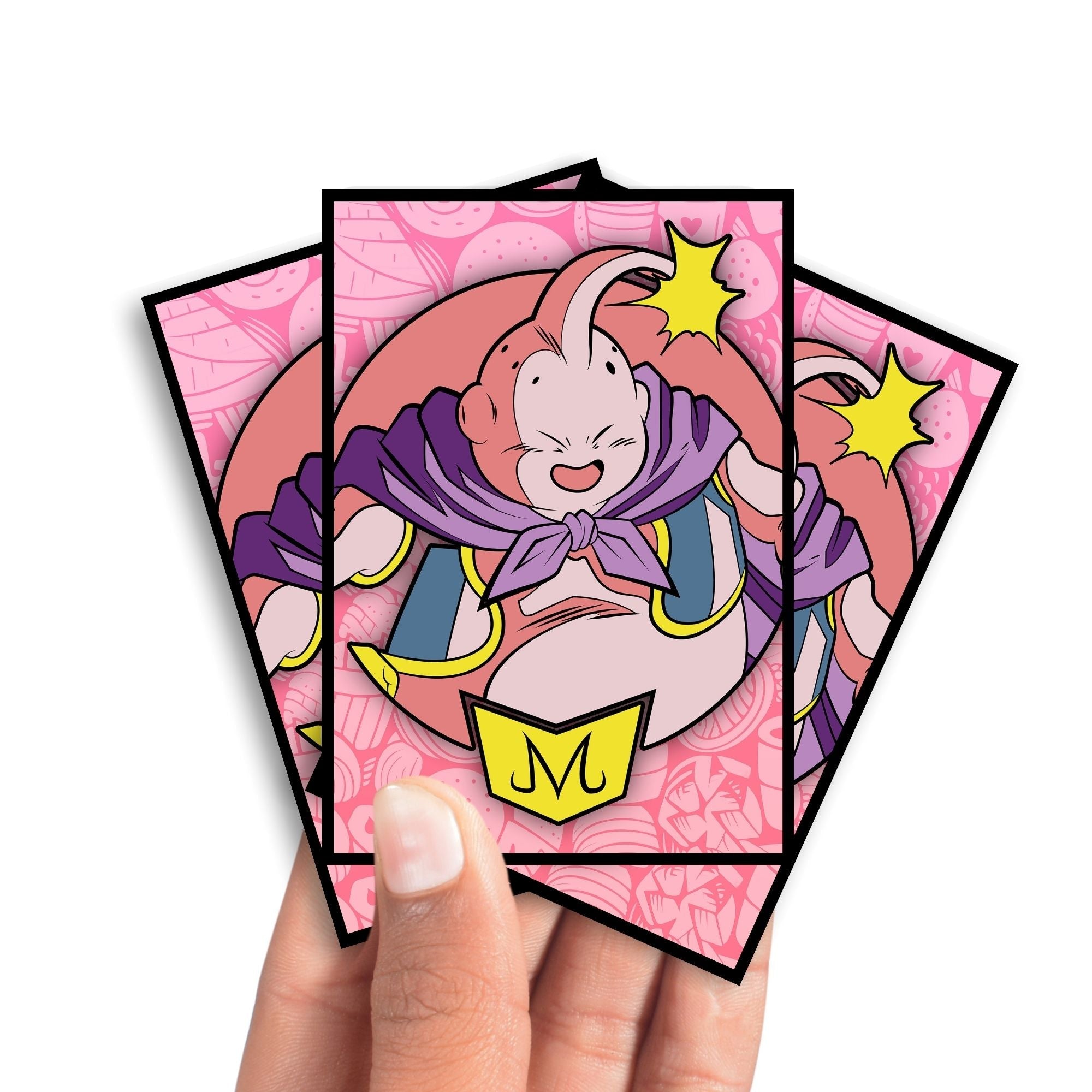 Manches de cartes Majin Buu