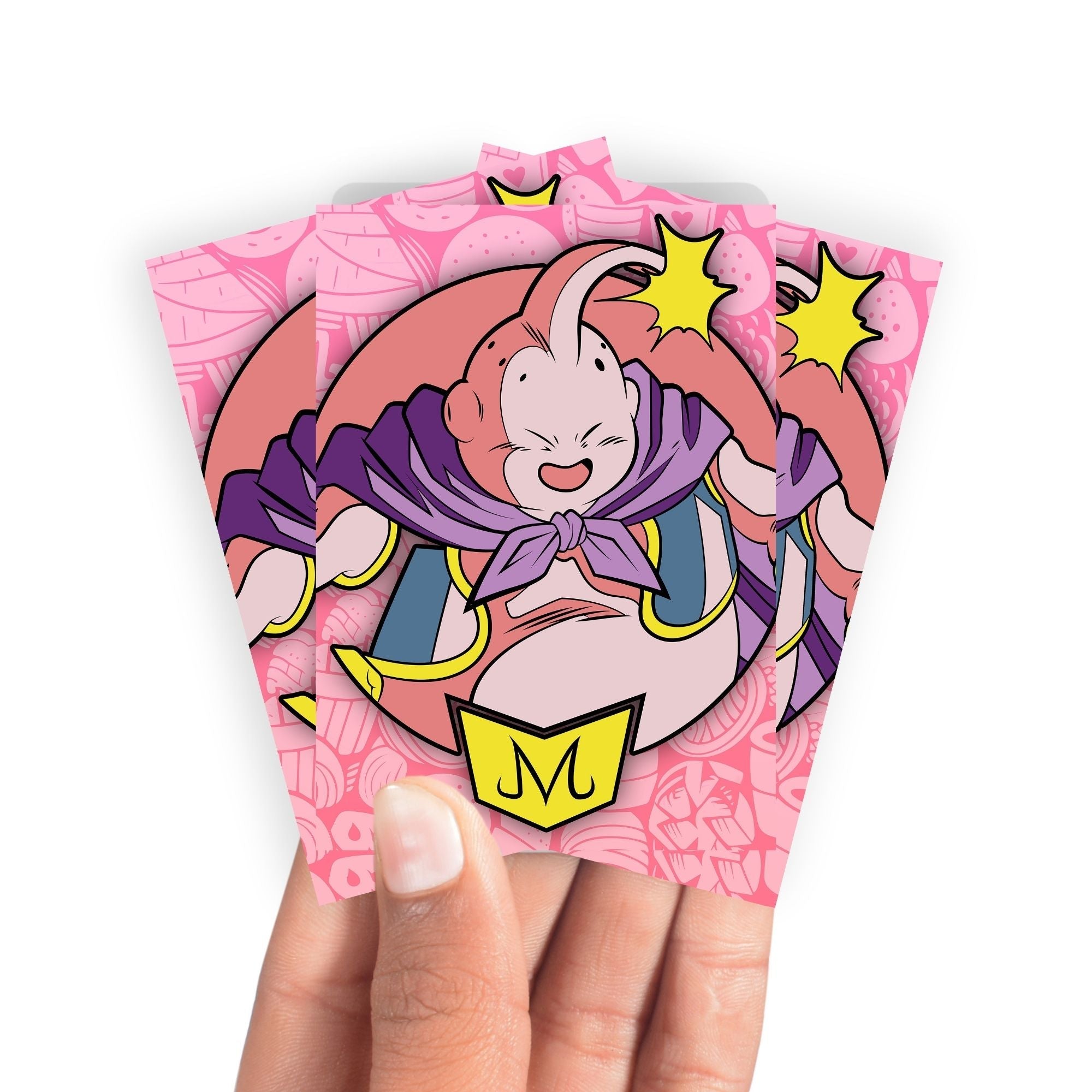 Manches de cartes Majin Buu