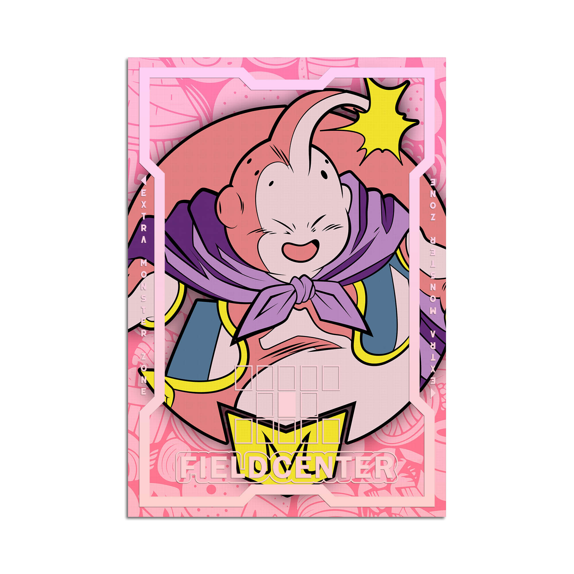 Centre de terrain en métal Majin Buu