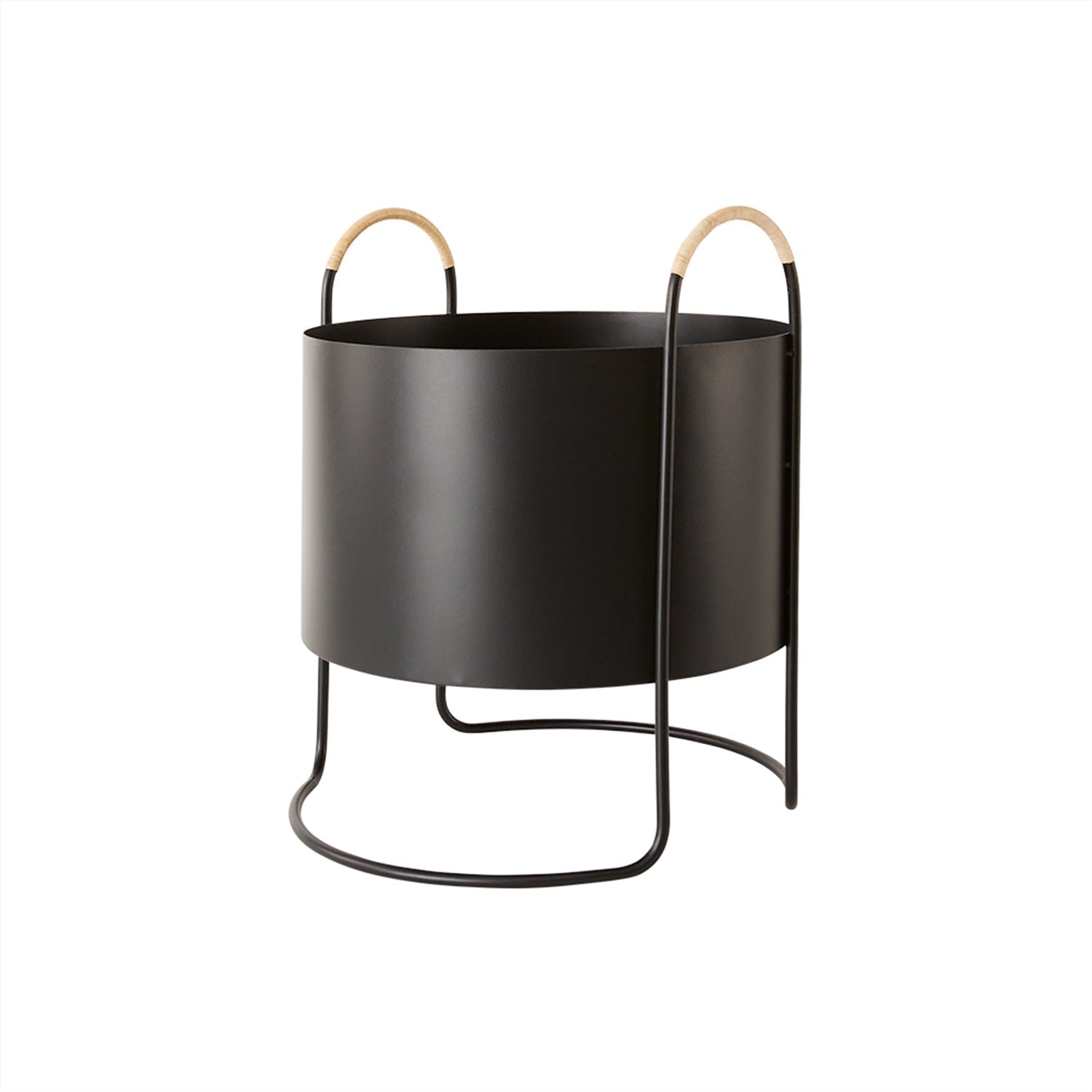 Maki Plant Box - Low - Black