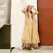 Malay Indonesian Cotton Arab  Patchwork Dress