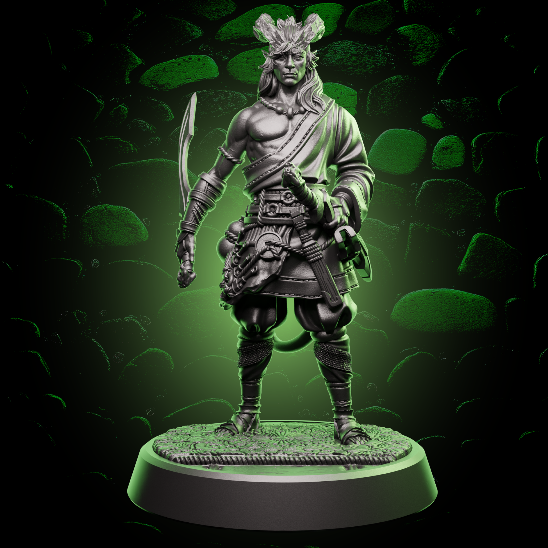 Tiefling Fighter | Blades | 5e