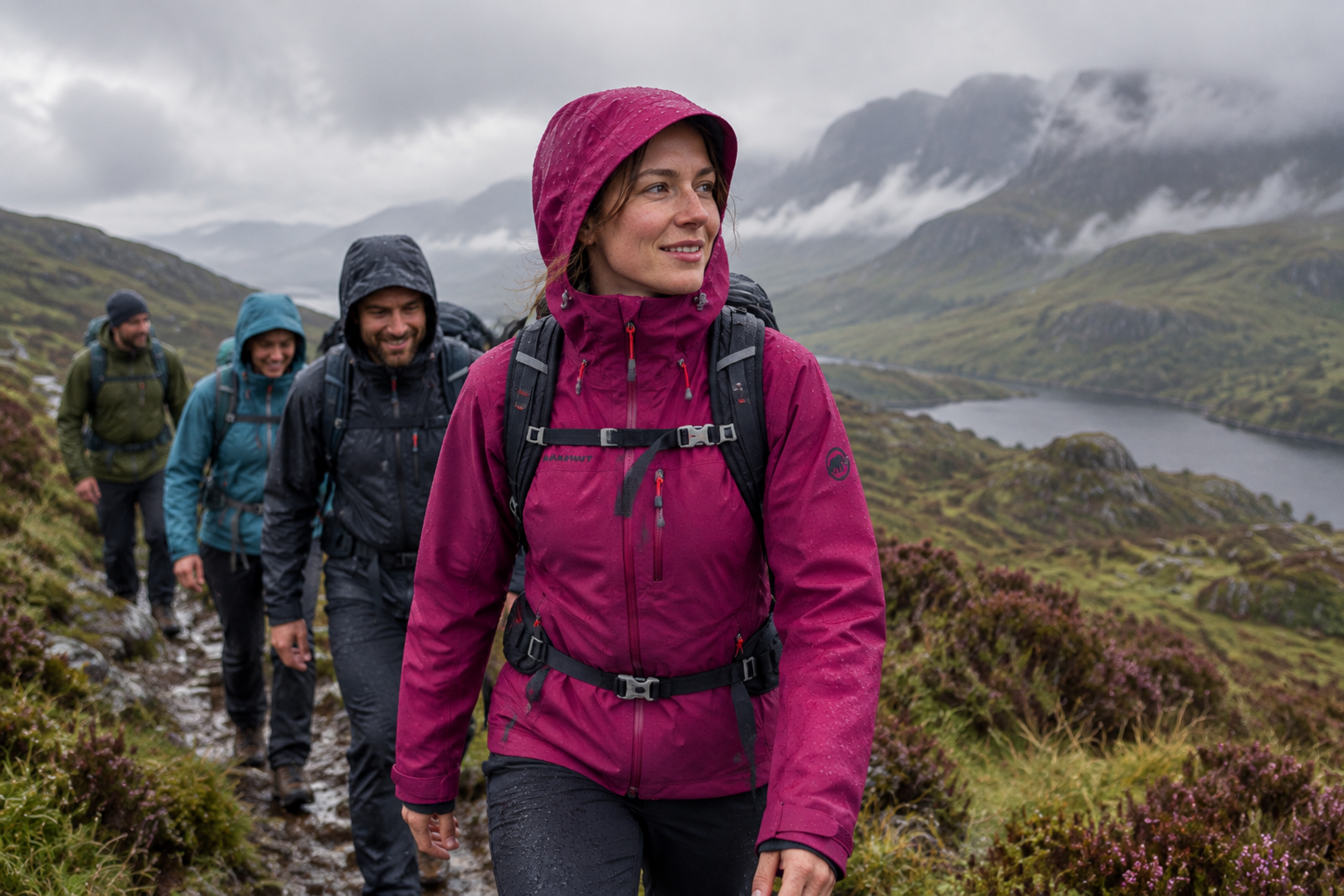 Mammut Women's Makai Rain Jacket Size XS