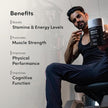 Man Matters Pure Himalayan Shilajit/Shilajeet Gummies Advanced With 75% Fulvic Acid, Ksm 66 Ashwagandha & Black Pepper | Boosts Stamina & Improves Energy Levels | No Added Sugar